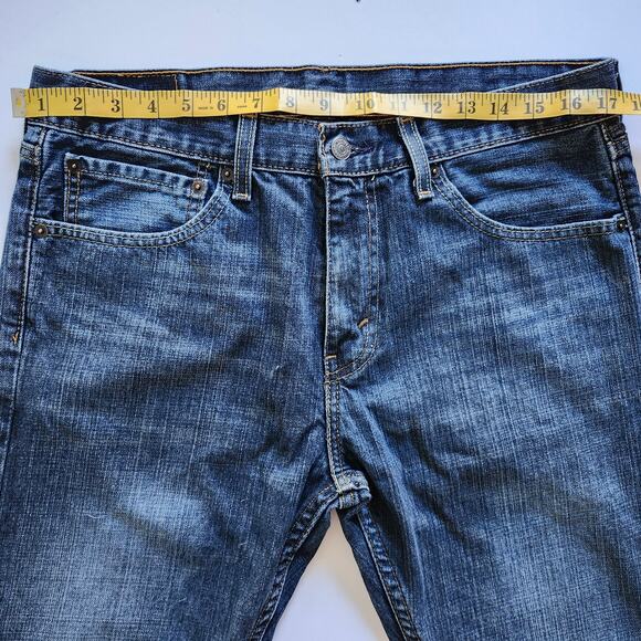Levi's 527 Men's Slim Boot Cut Jeans Size 34 x 30 - Picture 7 of 9